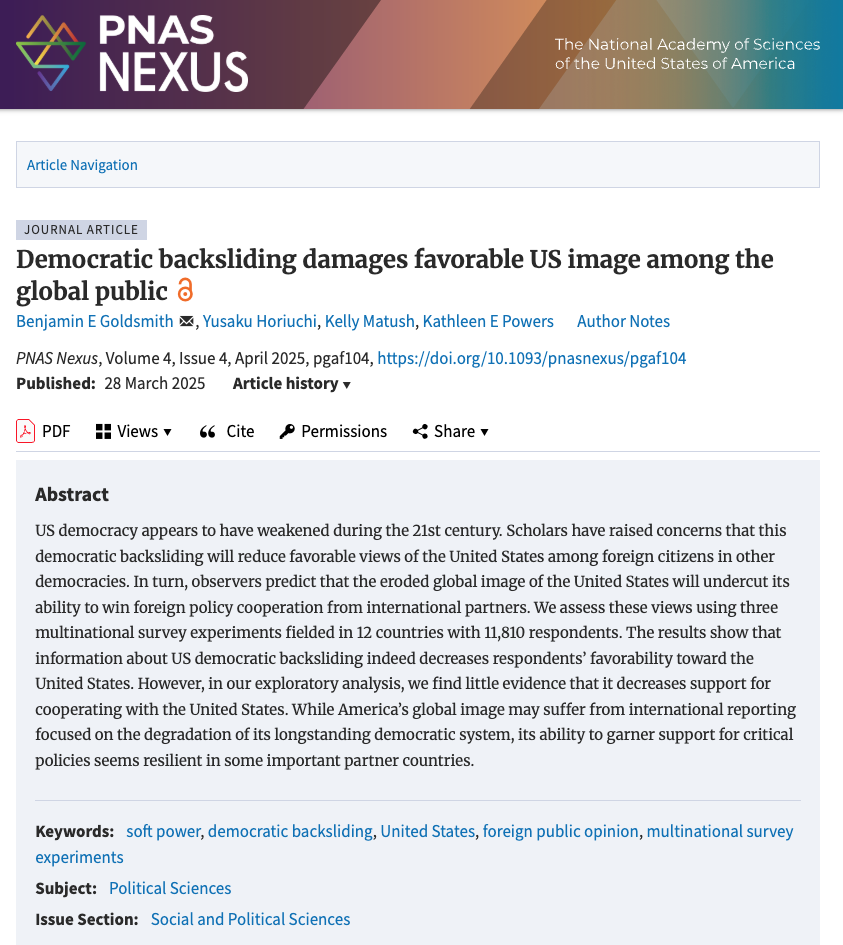 Published in PNAS Nexus