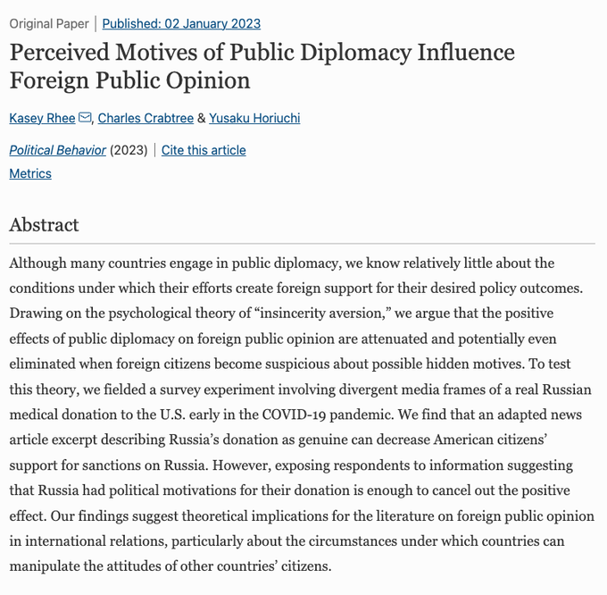 Published in Political Behavior