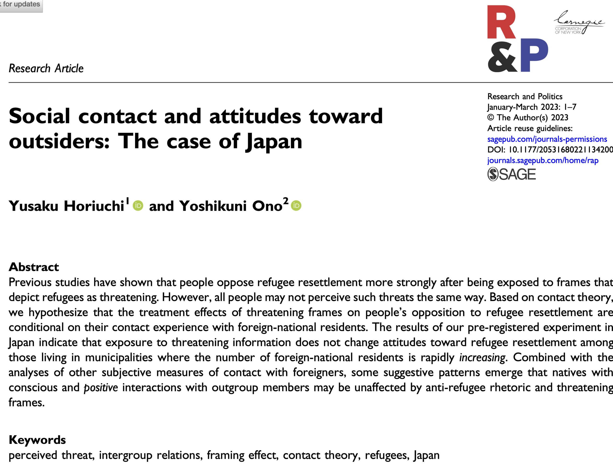 Published in Research & Politics